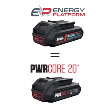 SKIL 20V Grasmaaier 0140BA Brushless 43cm + 2 Accu's 4,0Ah + Snellader - Afbeelding 8