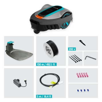 Gardena Robotmaaier Sileno City 250 m² - 17cm - Afbeelding 6