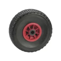 Los Wiel PUR 260mm Met As 20mm Tot 100kg