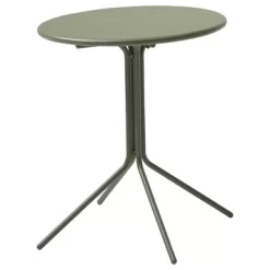 Bijzettafel Bari Groen Staal