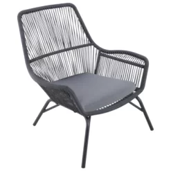 Loungestoel Lissabon Antraciet