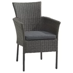 Stapelstoel Malaga Antraciet Wicker