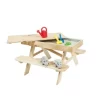 Picknicktafel Vuren Afneembare Zandbak