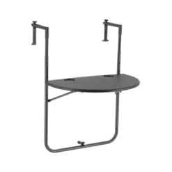 Balkontafel Halfrond Antraciet