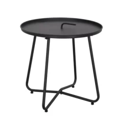 Bijzettafel Reno Zwart