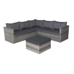 Loungeset Novara Antraciet