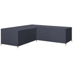Loungesethoes L-vorm 250X250 Cm