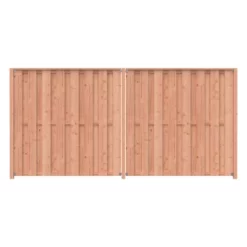 Schutting Startpakket Tuinscherm Douglas Ca. 3,8 Meter Lang