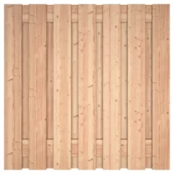 Schutting Douglas Recht Extra Grote Planken Ca. 180x180cm