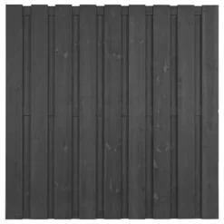 Schutting Royal Antraciet Grenen Ca. 180x180 Cm