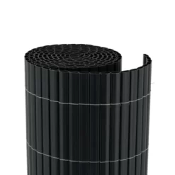 Balkonscherm Pvc Antraciet 90X300 Cm