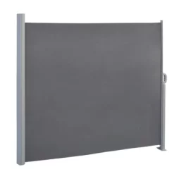 Windscherm Oprolbaar Antraciet 300x160cm