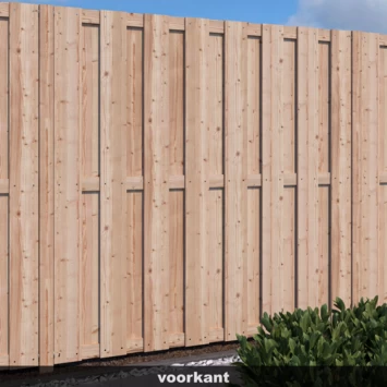 Schutting Douglas Recht Ca. 180x180 Cm - Afbeelding 4