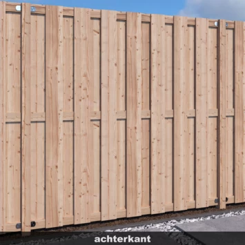 Schutting Douglas Recht Ca. 180x180 Cm - Afbeelding 5