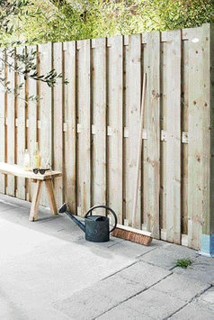 Schutting Douglas Recht Ca. 180x180 Cm - Afbeelding 11