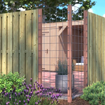 Gaas Startpakket Tuinhek Hardhout 180x75cm - Afbeelding 6