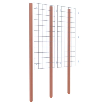 Gaas Startpakket Tuinhek Hardhout 180x75cm - Afbeelding 11