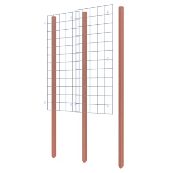 Gaas Startpakket Tuinhek Hardhout 180x75cm - Afbeelding 12