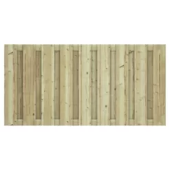 Tuinscherm Grenen Recht 90x180cm