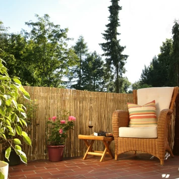 Balkonscherm Riet Ca. 90x300 Cm - Afbeelding 3