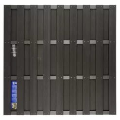 Schutting HKC Antraciet Kunststof Ca. 180x180 Cm