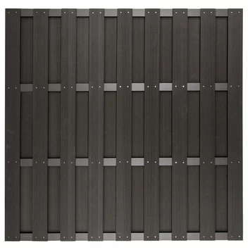 Schutting HKC Antraciet Kunststof Ca. 180x180 Cm - Afbeelding 2