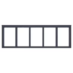 TUINHEK DONAU 60X180CM ANTRACIET