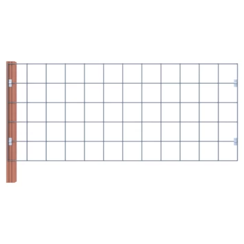 Gaas Volgpakket Tuinhek Hardhout 75x180cm liggend