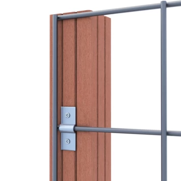 Gaas Volgpakket Tuinhek Hardhout 75x180cm liggend - Afbeelding 4