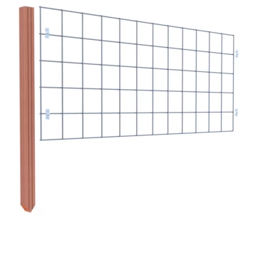 Gaas Volgpakket Tuinhek Hardhout 75x180cm liggend - Afbeelding 6