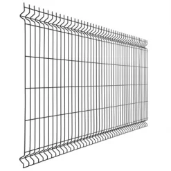 Draadpaneel Milano Zwart 173x250 Cm