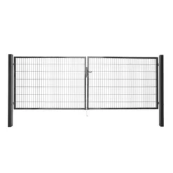 Dubbele Poort Roma/Milano Antraciet 2x 100x200 Cm