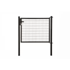 Poort Napoli Ral 9005 Zwart 170x125 Cm