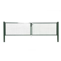 Napoli Dubbele Poort Groen 200x2x150cm RAL6005