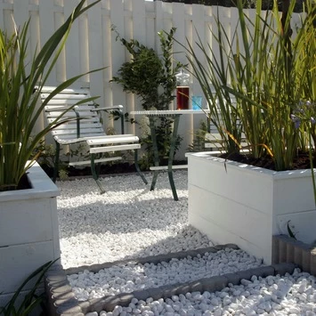 Grind Keien Carrara Wit 15-25 Mm - Afbeelding 2