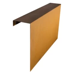 Overzetprofiel Corten Staal Voor Stapelblokken 100x45x12 Cm