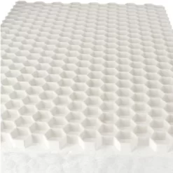 Grindrooster Wit Kunststof Met Worteldoek 120x79 Cm