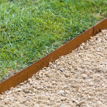 Tuinafboording Multi Edge Corten Staal 1m - Afbeelding 3