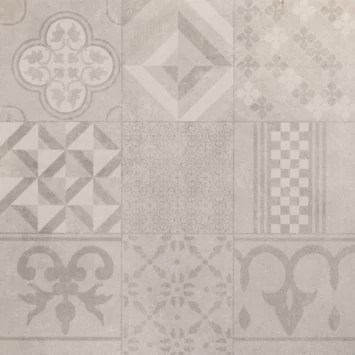 Keramische Terrastegel Kerastrada Cerajoy Mozaiek Grijs 60x60x3 Cm