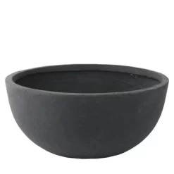 Schaal Antraciet Fiberclay 36x17 Cm