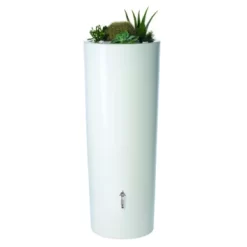 Garantia Regenton Met Plantenbak Wit 350 Liter