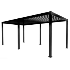 Pergola Classic Zwart 3x6m