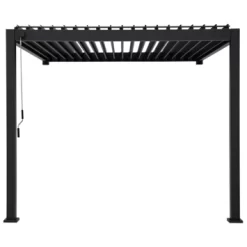 Pergola Classic Zwart 3x3 - 2 Palen
