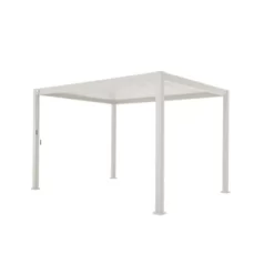 Pergola Deluxe Wit 3x4m