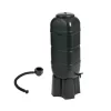 Slimline Regenton Kunststof Zwart 100 Liter
