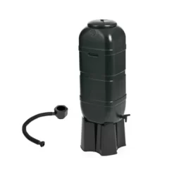 Slimline Regenton Kunststof Zwart 100 Liter