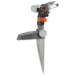 Gardena Pulserende Sector- En Cirkelsproeier Premium Metaal Grijs Met Oranje 44x17,5x8,7 Cm