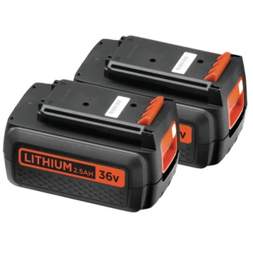 Black & Decker BLACK+DECKER 36V Grasmaaier CLM3825L2 38 Cm Incl. Accu + Lader - Afbeelding 5