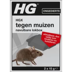 HGX Tegen Muizen Navulbare Lokbox